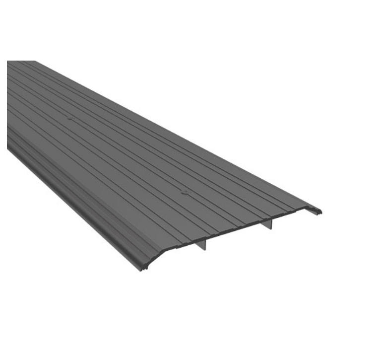 Pemko 176A Door Saddle Threshold 7" Width x 1/2" Height, Mill Finish Aluminum