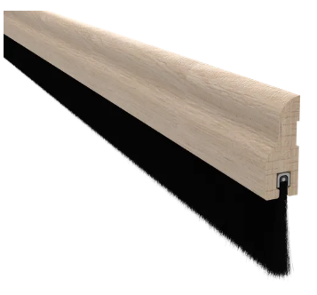 Pemko 18100WNB Oak Wood Surface Door Sweep for a 36-inch Door
