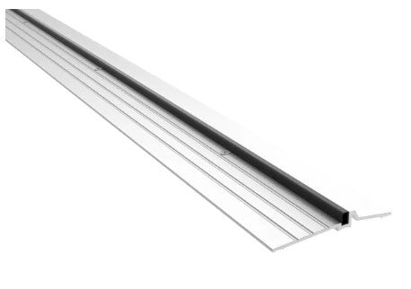 Pemko 2008APK Acoustic Latching Panic Threshold w/ Pemko Prene Insert Seal, 4" x 1/2", Mill Aluminum Finish