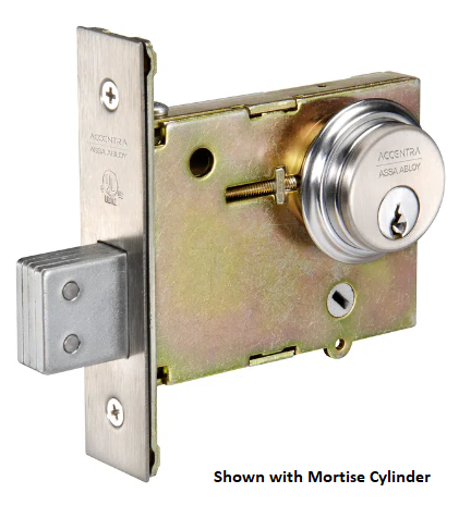 ASSA ABLOY ACCENTRA (Formerly Yale) 352 Mortise Deadbolt Lock, Cylinder x Thumbturn, US26D/626-Satin Chrome