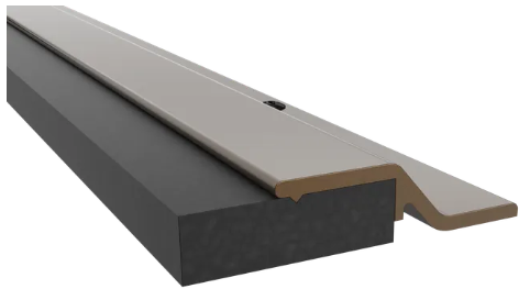 Pemko 375_R Overlapping Astragal with Sponge EPDM Seal, 84-inch