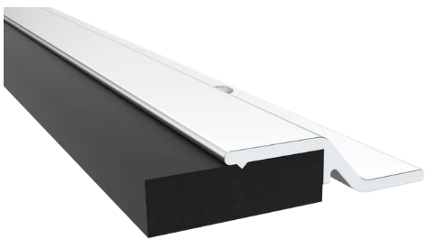 Pemko 375_R Overlapping Astragal with Sponge EPDM Seal, 84-inch