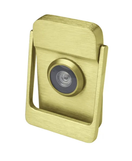 Rockwood 614V Door Knocker with Viewer, UL Listed