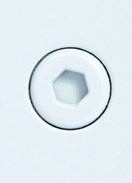 AHA-GYP Recessed Steel Access Panel with Drywall Bead Flange, Allen Key Lock, Primed Painted White