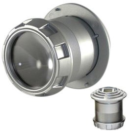 Door Scope DS2000-ALS Door Viewer - Aluminum x Silver Finish