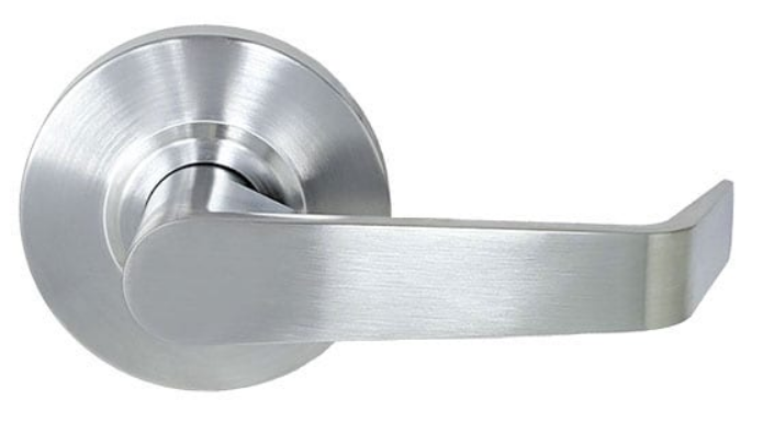 Design Hardware KIL-Exit Device Lever Trim, PASSAGE FUNCTION, US26D-Satin Chrome