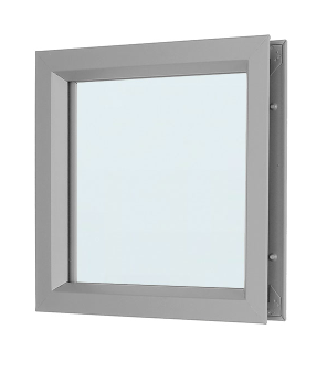 NGP L-FRA100 Lite Kit with 3/16″ Clear PYRAN® Platinum F Fire/Safety Rated Ceramic Glass , 90 Minute Fire-Rated Safety Glass - Complete Kit w/ Glass