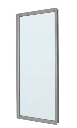 NGP L-FRA100 Lite Kit with 3/16″ Clear PYRAN® Platinum F Fire/Safety Rated Ceramic Glass , 90 Minute Fire-Rated Safety Glass - Complete Kit w/ Glass