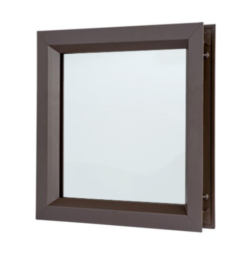 Rockwood LT-B1 Vision Lite Kit Complete Pack - Includes Vision Kit, 1/4" Thick Clear Tempered Glass & Glazing Tape for use on Non-Fire Rated 1 3/4" Thick Doors