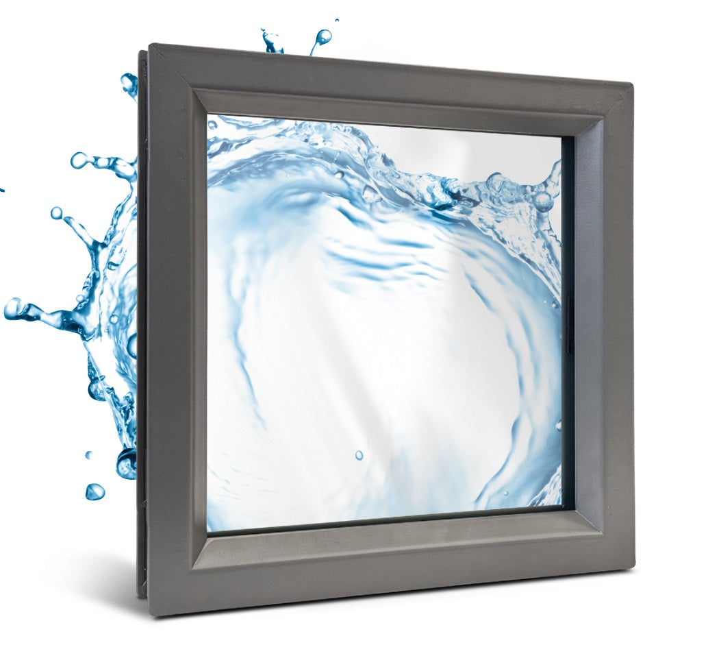 NGP STORM-PRO-HR Hurricane-Rated Vision Lite Kit with 1/2″ Thick Laminated Hurricane Glass - Complete Kit