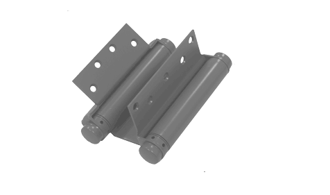 PBB DA81 Double Acting Spring Hinges, 6-inch x 4.5-inch, Prime Coat Finish (2-Hinges Per Box)