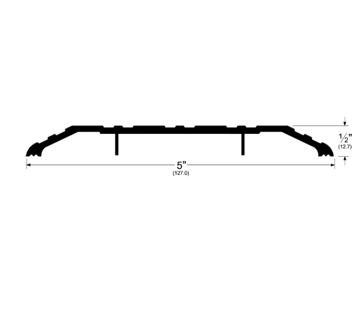 Pemko 171 Saddle Threshold, 5 inch x 1/2 inch