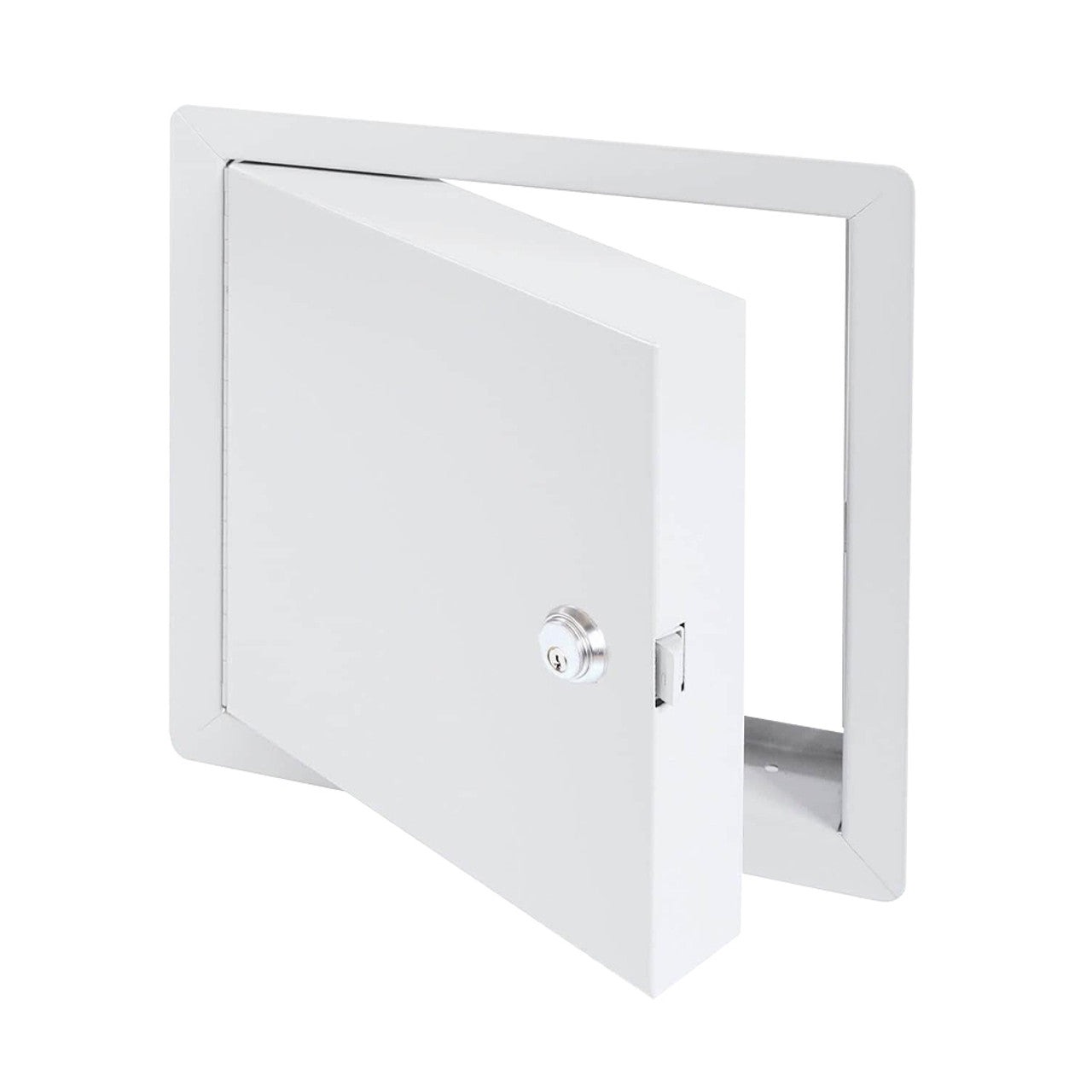 PFI Fire Rated & Insulated Steel Access Door with Mortise Cylinder Slam Latch, Exposed Flange - for Ceiling or Wall Applications