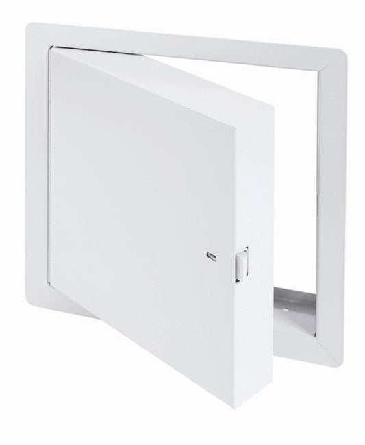 Fire Rated & Insulated Steel Access Door with Standard Slam Latch, Exposed Flange - for Ceiling or Wall Applications
