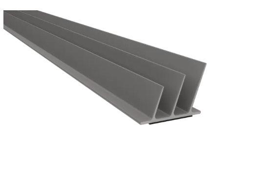 Pemko S773 Triple-Fin Adhesive-Backed Fire/Smoke Gasketing, Siliconseal, 20'-0"