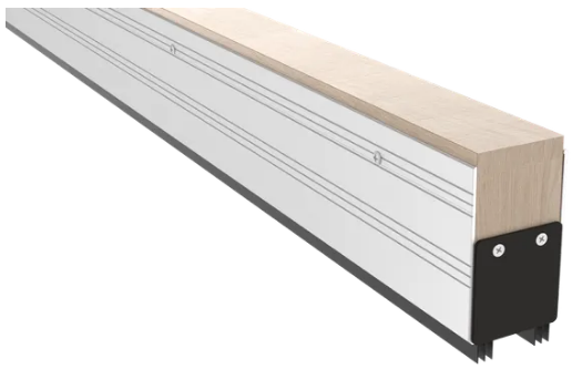 Pemko XG2212_PK773 U-Shaped Door Shoe for Doors with Excessive Gaps