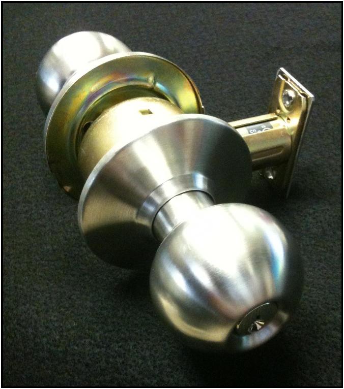 Cylindrical Knob Lock, Heavy Duty Grade 2, UL Listed main image