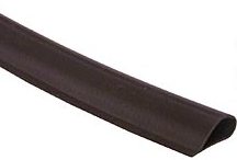 Pemko S88D Silicone Seal adhesive-backed fire/smoke gasketing, Dark Brown, 25 Lineal Feet main image