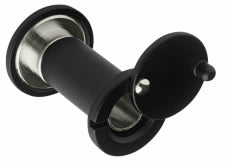 Rockwood 627.BLK UL Listed Door Viewer w/ Privacy Cover, 190-Degree, Black Finish, For Doors 1-3/8" to 2-1/4" main image
