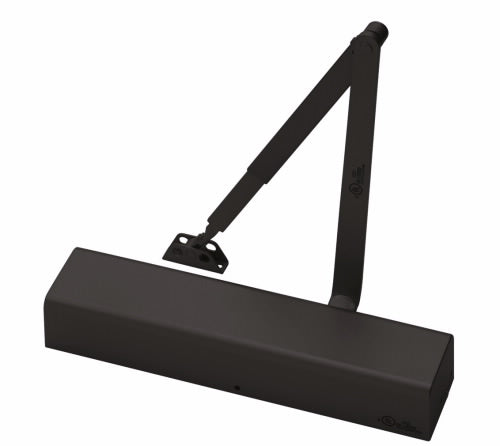Yale 2701 Door Closer, Adjustable Size 1-6, 690-Dark Bronze Finish, ADA Compliant main image