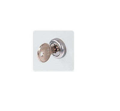 Standard Flush Steel Access Door w/ Cylinder Cam Key Lock, Visible Flange, Prime Painted, Item AHD-10