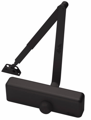 Accentra (formerly Yale) 1101BFCOV x SNB Door Closer 690 - Dark Bronze Finish w/ Cover, Size 1-4, Tri-Pack Mounting