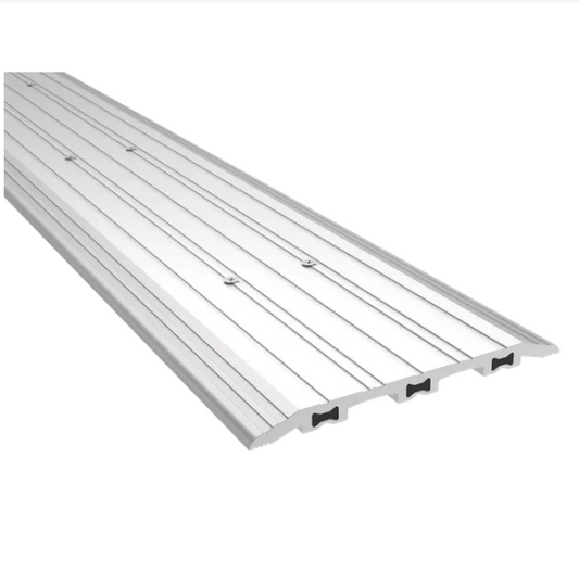 Pemko 1717AK Modular Heavy Duty Thresholds 7" x 1/2", Mill Aluminum w/ Pemkote Skid Resistant Surface