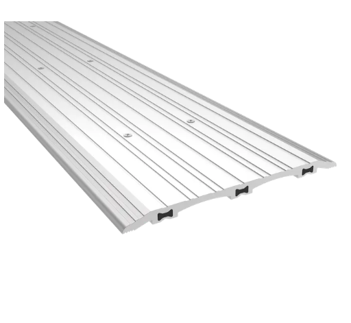 Pemko 1719AK Modular Heavy Duty Thresholds 9" x 1/2", Mill Aluminum w/ Pemkote Skid Resistant Surface