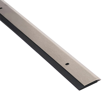 NGP 200NSS Surface Door Sweep, Stainless Steel w/ Neoprene Rubber Seal