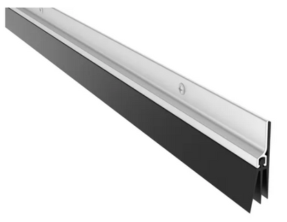 Pemko 57_V Surface Door Sweep w/ Triple Fin Gasketing Eco-V Vinyl Gasket