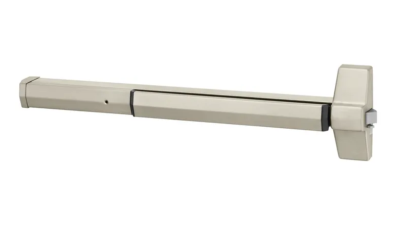 Accentra (formerly Yale) 7100 Rim Exit Device, For use on Doors up to 36", US32D-Satin Stainless Steel Finish