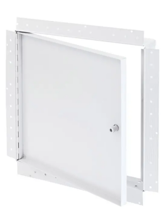 AHA-GYP Recessed Steel Access Panel with Drywall Bead Flange, Allen Key Lock, Primed Painted White