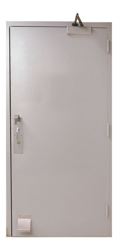 ABH AP100 Hands Free Arm Pull, US32D-Satin Stainless Steel