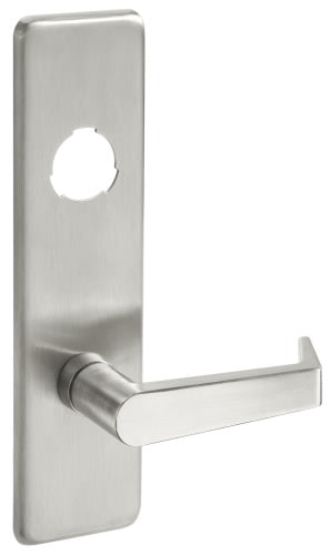 Yale AU426F Exit Device Escutcheon Trim, 630-Satin Stainless Steel - Classroom Function