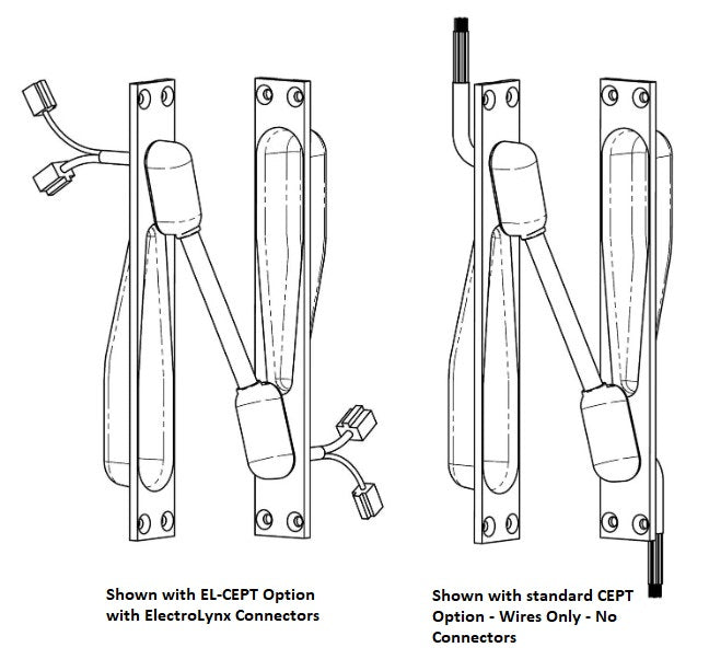Securitron CEPT Concealed Electrical Power Transfer