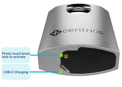 Centrios Smart Padlock CEP200, US26D-Satin Chrome *COMING SOON*COMING SOON*COMING SOON*