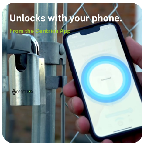Centrios Smart Padlock CEP200, US26D-Satin Chrome *COMING SOON*COMING SOON*COMING SOON*