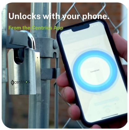 Centrios Smart Padlock CEP200, US26D-Satin Chrome *COMING SOON*COMING SOON*COMING SOON*