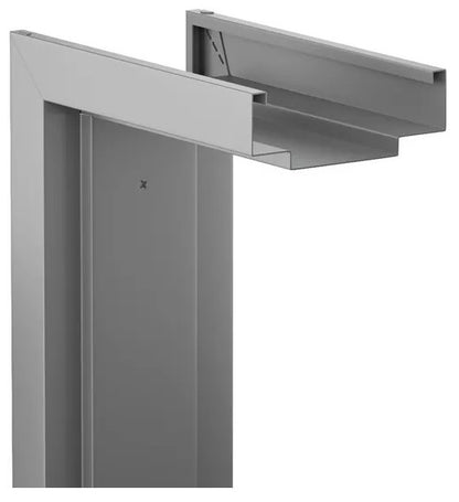 Knock-Down HM Steel Borrowed Lite Window Frames x 4 7/8" Throat x 16 gauge Galv Steel - Includes HM Glazing Stop Molding & Tek Screws