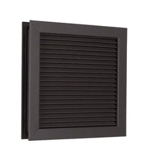 NGP L-700-RX Door Louver Kit w/ Inverted V-Blades x No Vision For use in 1 3/4" Thick Doors