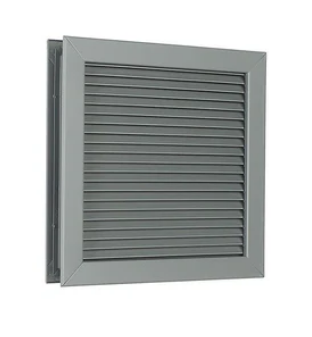 NGP L-700-RX Door Louver Kit w/ Inverted V-Blades x No Vision For use in 1 3/4" Thick Doors
