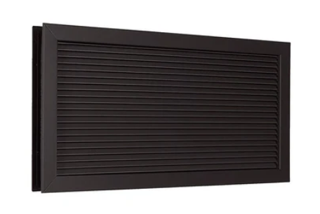 NGP L-700-RX Door Louver Kit w/ Inverted V-Blades x No Vision For use in 1 3/4" Thick Doors