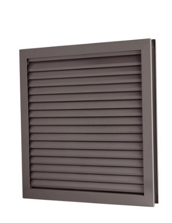 Rockwood LV-FL Fusible Link Fire Rated Door Louver Kit, Galv Steel with Adjustrable Z-Blades, For 1 3/4" Thick Doors