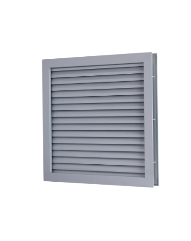 Rockwood LV-IY Door Louver Kit, Galv Steel, 1 3/4" Thick Doors