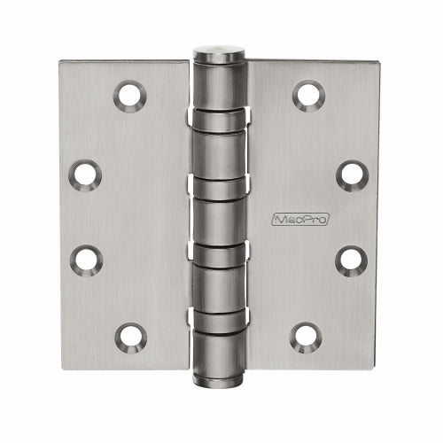 McKinney MPB99 4 1/2" x 4 1/2" BB Hinges, Heavy Weight (.180), US32D-Satin Stainless Steel, 3-Hinges Per Box