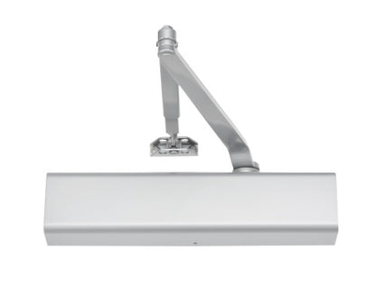 Norton 8501 Multi-Sized Architectural Door Closer with Full Cover, 689-Aluminum Finish