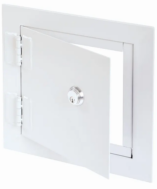 PHS 24" x 24" High Security Access Door, 10 Gauge Steel w/ Mortise deadlock & Cylinder