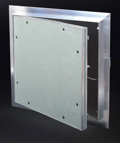 RAL Recessed Mill Aluminum Access Door with Drywall Insert with Hidden Flange Frame