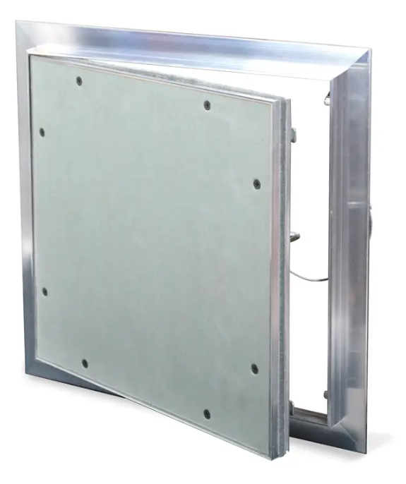 RAL Recessed Mill Aluminum Access Door with Drywall Insert with Hidden Flange Frame