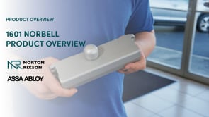 Norton 1601NB Storefront Door Closer w/ the Norbell Door Notification, Barrier Free for ADA Compliance